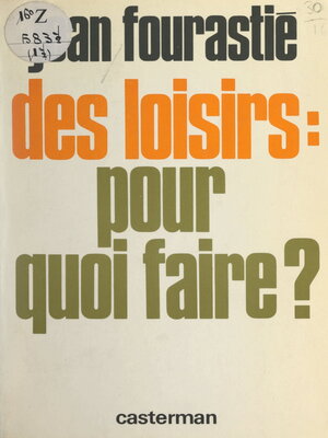 cover image of Des loisirs
